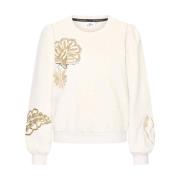 Lumi Sweatshirt HV Polo , Beige , Dames