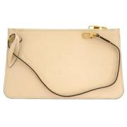 Pre-owned Leather louis-vuitton-bags Louis Vuitton Vintage , Beige , D...