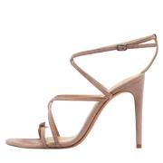 Pre-owned Suede sandals Alexandre Birman Pre-owned , Pink , Dames