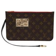 Pre-owned Canvas louis-vuitton-bags Louis Vuitton Vintage , Brown , Da...