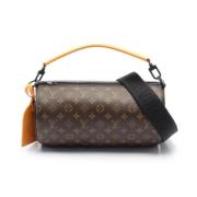 Pre-owned Canvas handbags Louis Vuitton Vintage , Brown , Dames