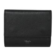 Pre-owned Leather wallets Celine Vintage , Black , Dames