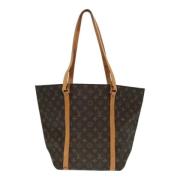 Pre-owned Canvas louis-vuitton-bags Louis Vuitton Vintage , Brown , Da...