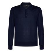 Polo Shirts Brioni , Blue , Heren