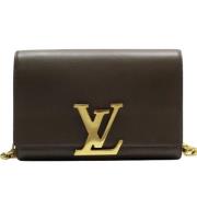 Pre-owned Leather louis-vuitton-bags Louis Vuitton Vintage , Brown , D...