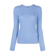 New Litchfield Blue Pullover Ralph Lauren , Blue , Dames