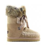 Bruine Eskimo Veterschoenen Mou , Brown , Dames