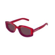 Rood Violet Zonnebril Gg1719S 004 Gucci , Red , Dames