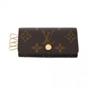 Pre-owned Canvas key-holders Louis Vuitton Vintage , Brown , Dames