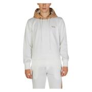 Witte Bedrukte Hoodie Sweatshirt Herfst/Winter Alviero Martini 1a Clas...