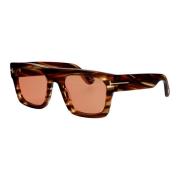 Stijlvolle zonnebril Ft0711/S Tom Ford , Brown , Heren