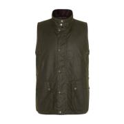 Heritage Style Gilet Baracuta , Green , Heren