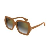 Bruin Grijs Zonnebril Ct0507S 004 Cartier , Brown , Unisex