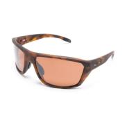 Schildpad Pilot Zonnebril Rode Lenzen Oakley , Orange , Unisex