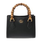 Pre-owned Leather gucci-bags Gucci Vintage , Black , Dames