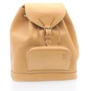 Pre-owned Leather louis-vuitton-bags Louis Vuitton Vintage , Beige , D...