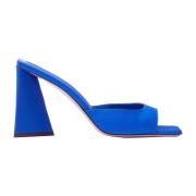 Mini Devon Mules The Attico , Blue , Dames