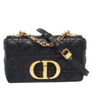 Pre-owned Leather dior-bags Dior Vintage , Black , Dames