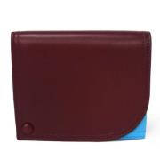 Pre-owned Leather wallets Bottega Veneta Vintage , Red , Dames