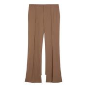 Flared Broek Chloé , Brown , Dames