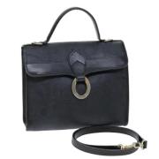 Pre-owned Canvas dior-bags Dior Vintage , Black , Dames