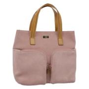 Pre-owned Suede gucci-bags Gucci Vintage , Pink , Dames