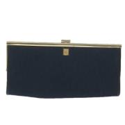 Pre-owned Canvas dior-bags Dior Vintage , Blue , Dames