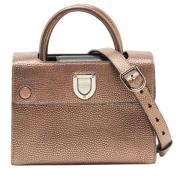 Pre-owned Leather dior-bags Dior Vintage , Brown , Dames