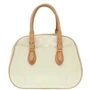 Pre-owned Leather louis-vuitton-bags Louis Vuitton Vintage , White , D...