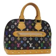 Pre-owned Canvas louis-vuitton-bags Louis Vuitton Vintage , Black , Da...