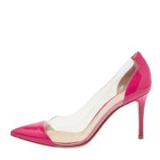 Pre-owned Leather heels Gianvito Rossi Pre-owned , Pink , Dames