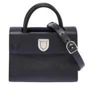 Pre-owned Leather dior-bags Dior Vintage , Black , Dames