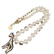 Pre-owned Pearl dior-jewelry Dior Vintage , White , Dames