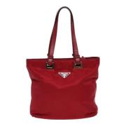 Pre-owned Fabric prada-bags Prada Vintage , Red , Dames