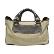 Pre-owned Suede celine-bags Celine Vintage , Beige , Dames