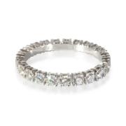 Pre-owned Platinum rings Cartier Vintage , Gray , Dames