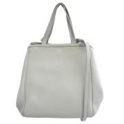 Pre-owned Leather celine-bags Celine Vintage , Gray , Dames