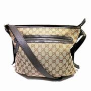 Pre-owned Leather gucci-bags Gucci Vintage , Beige , Dames