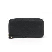 Pre-owned Fabric wallets Louis Vuitton Vintage , Black , Dames