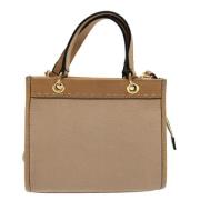 Pre-owned Leather celine-bags Celine Vintage , Beige , Dames