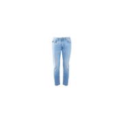 Lichtblauwe Slim Fit Denim Jeans YES ZEE , Blue , Heren