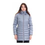 Hooded Jas Reese Vrouwen Save The Duck , Blue , Dames