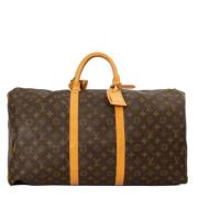 Pre-owned Canvas louis-vuitton-bags Louis Vuitton Vintage , Brown , Da...