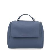 Zachte Kleine Handtas Bosbes Orciani , Blue , Dames