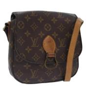 Pre-owned Canvas louis-vuitton-bags Louis Vuitton Vintage , Brown , Da...