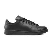 Zwarte Stan Smith Sneakers Adidas , Black , Heren