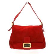 Pre-owned Leather fendi-bags Fendi Vintage , Red , Dames