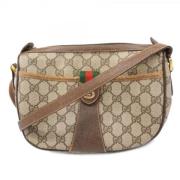 Pre-owned Leather gucci-bags Gucci Vintage , Brown , Dames