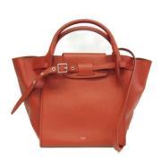 Pre-owned Leather celine-bags Celine Vintage , Red , Dames