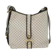 Pre-owned Canvas celine-bags Celine Vintage , White , Dames